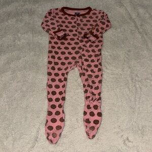 Kickee pants bamboo cookie sleeper/ footie  🍪